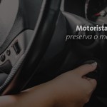 Motorista inteligente preserva o meio ambiente.